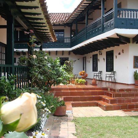 Hotel Hospederia San Carlos Villa De Leyva Exteriör bild