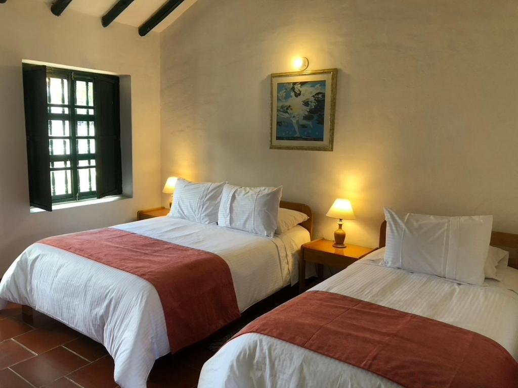 Hotel Hospederia San Carlos Villa De Leyva Exteriör bild