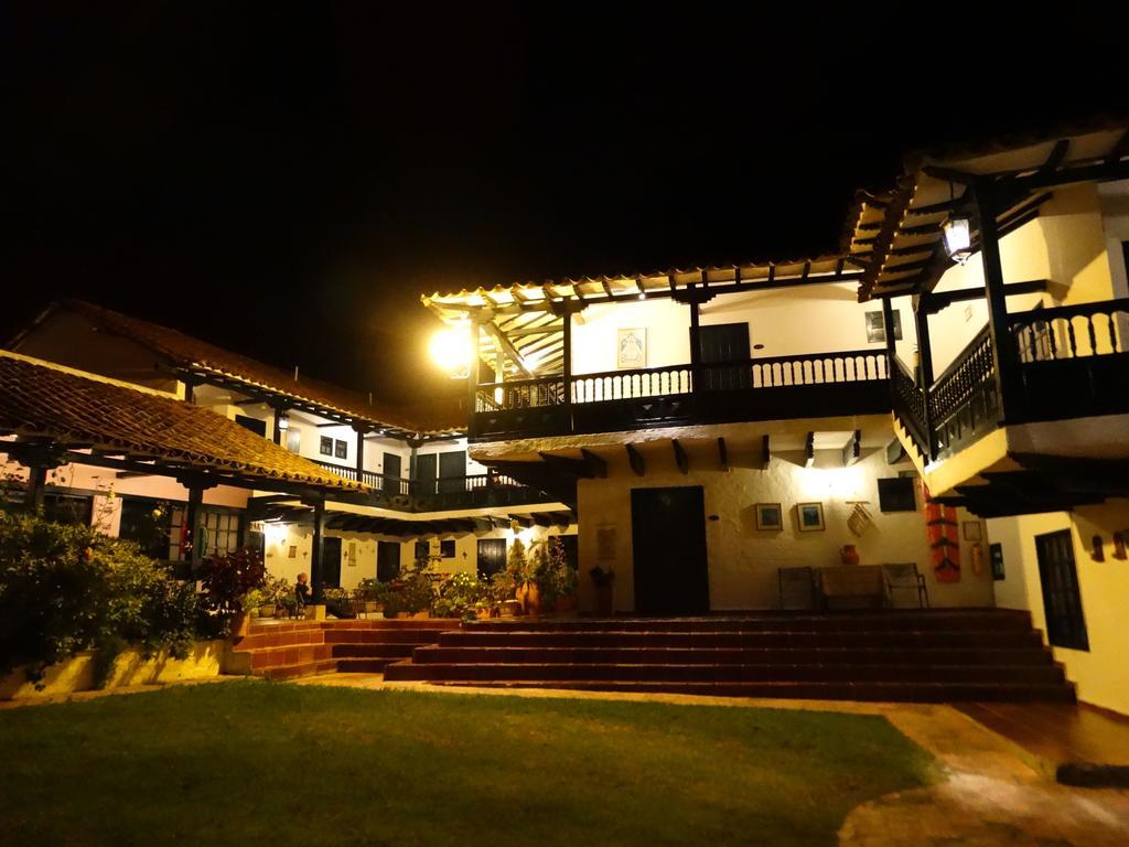 Hotel Hospederia San Carlos Villa De Leyva Exteriör bild