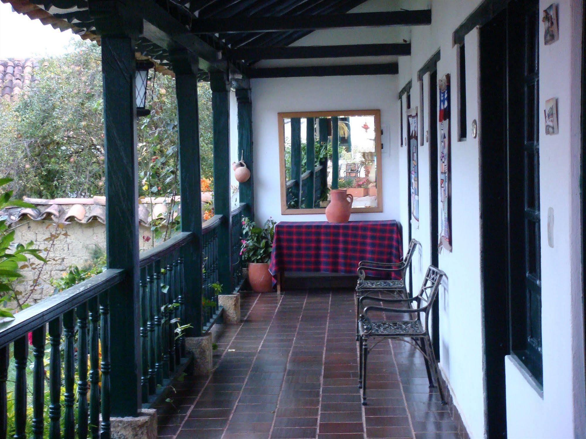 Hotel Hospederia San Carlos Villa De Leyva Exteriör bild